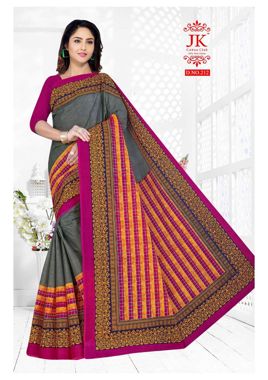 Jk Bahubali 2 Latest party Wear Cotton Saree Collection